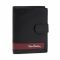 Portafoglio grande da uomo Pierre Cardin - CB TILAK26 326A Black/Red