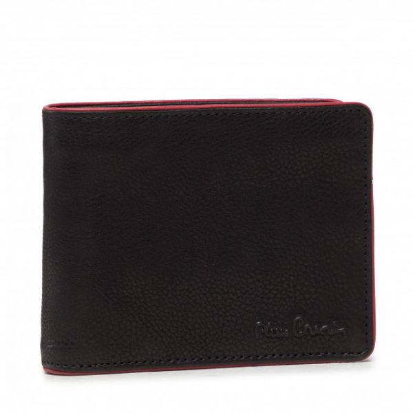Portafoglio grande da uomo Pierre Cardin - Tumble 325 Czarny