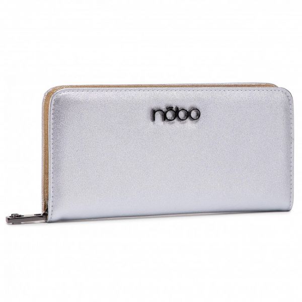 Portafoglio grande da donna Nobo - NPUR-F0140-C022 Argento