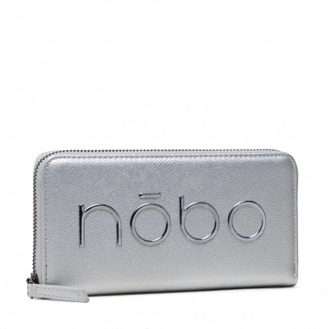 Portafoglio grande da donna NOBO - NPUR-K0080-C022 Argento
