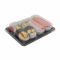 Set di 2 paia di calzini lunghi unisex Rainbow Socks - Sushi Socks Box 1x Salmon Nigiri 1x Tamago Omelette Nigiri Multicolore