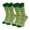 Set di 2 paia di calzini lunghi unisex RAINBOW SOCKS - Jar Socks Cucumber Verde