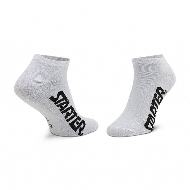 Set di 3 paia di calzini corti unisex STARTER - SUS-001 White/Black 300