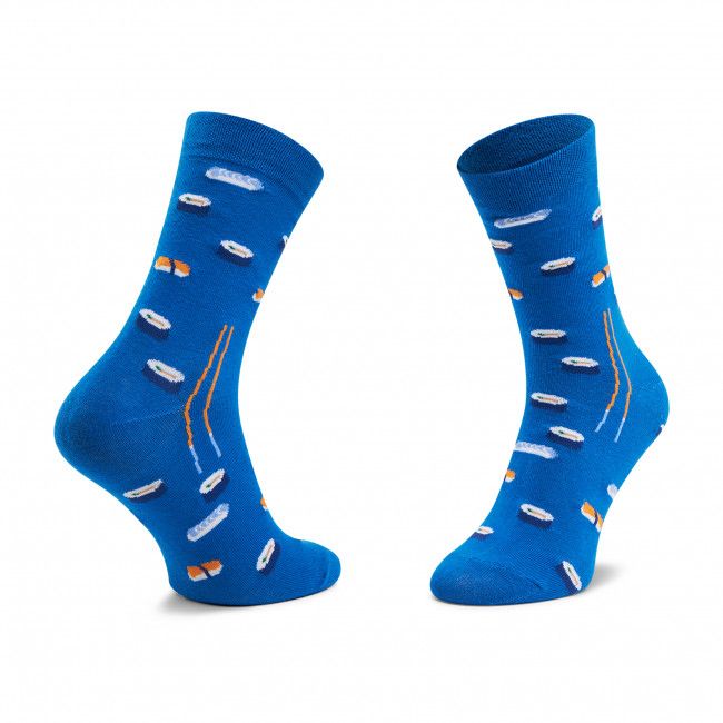Calzini lunghi unisex Dots Socks - DTS-SX-442-N Blu