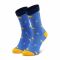 Calzini lunghi unisex DOTS SOCKS - DTS-SX-449-F Blu Multicolore