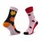 Calzini lunghi da uomo Dots Socks - DTS-SX459-R Rosa