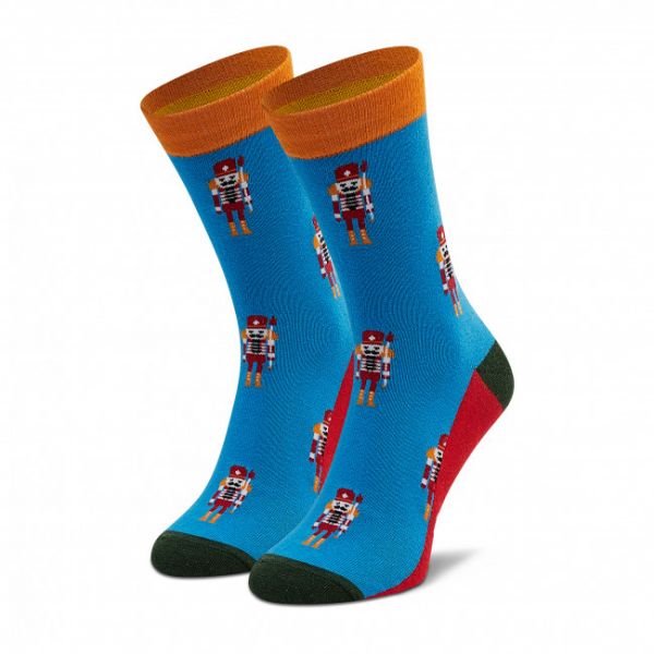 Calzini lunghi unisex DOTS SOCKS - DTS-SX-481-N Blu