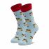 Calzini lunghi unisex DOTS SOCKS - DTS-SX-483-Z-4346 Blu