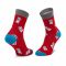 Calzini lunghi unisex Dots Socks - DTS-SX-409-W Rosso