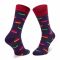 Calzini lunghi da uomo DOTS SOCKS - D20WF-SX-010-X Multicolore Viola
