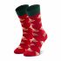 Calzini lunghi da uomo DOTS SOCKS - D20WF-SX-011-X-041046 Bordeaux
