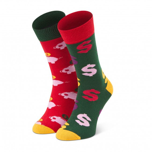 Calzini lunghi da uomo Dots Socks - D20WF-SX-019-X Multicolore