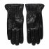 Guanti da uomo Semi Line - P8217-0 Nero