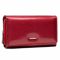 Portafoglio grande da donna Semi Line - P8237-2 Rosso