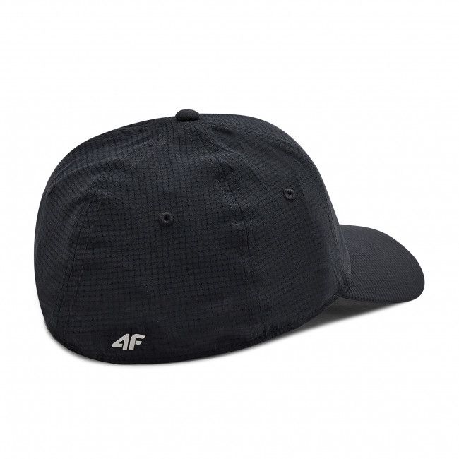 Cappellino 4F - H4L21-CAM007 Głęboka Czerń