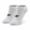 Set di 3 paia di calzini corti da donna 4F - H4L22-SOD302 Bianco