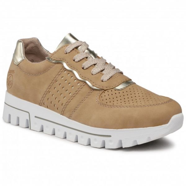Sneakers RIEKER - L2826-62VE Beige Sneakers RIEKER - L2826-62VE Beige