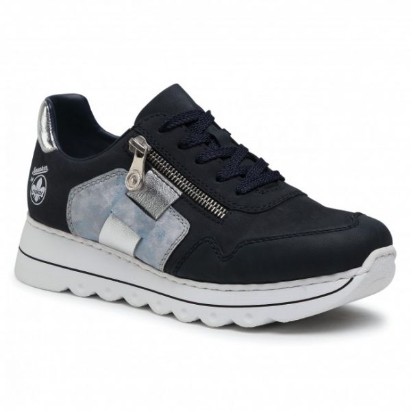 Sneakers RIEKER - L3312-14 Navy Sneakers RIEKER - L3312-14 Navy