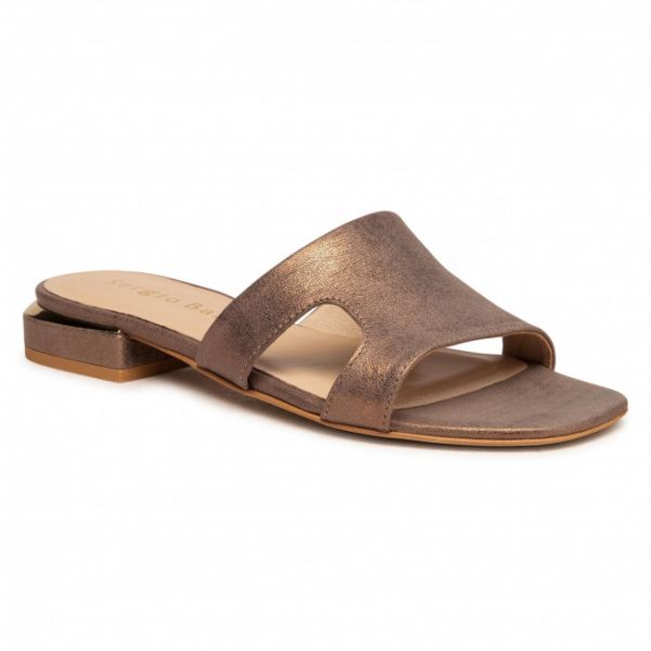 Ciabatte SERGIO BARDI - 2003-07 Dark Beige Ciabatte SERGIO BARDI - 2003-07 Dark Beige