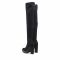 Stivali sopra il ginocchio DEEZEE - WYL2837-1 Black