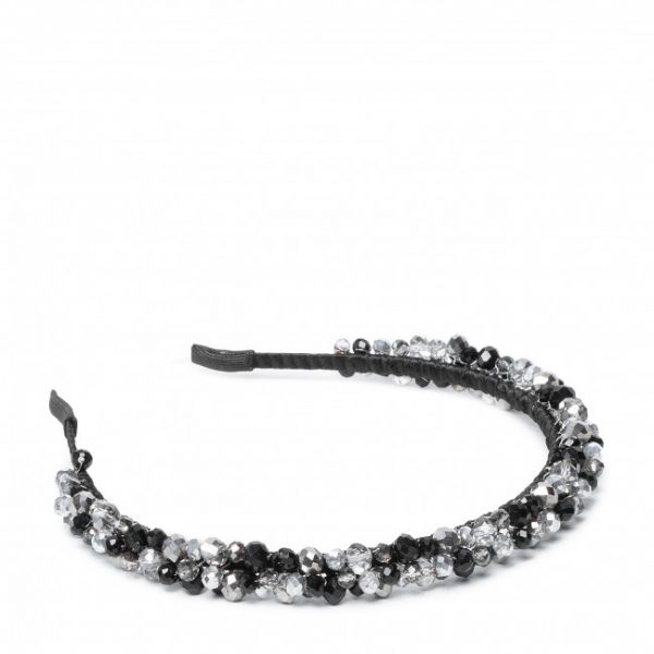 Cerchietto per capelli LaVashka - Venus Black/Silver