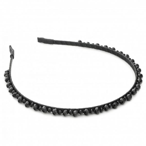 Cerchietto per capelli LAVASHKA - Vera 20-500-48 Deep Black