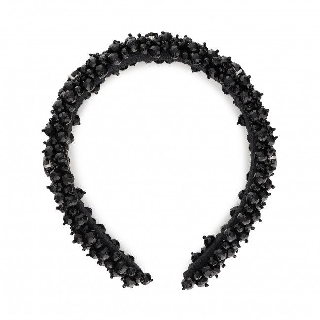 Cerchietto per capelli LAVASHKA - Liberty -20-505-48 Narrow Deep Black