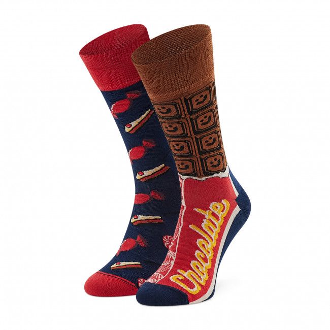 Calzini lunghi unisex Todo Socks - Choco Choco Multicolor