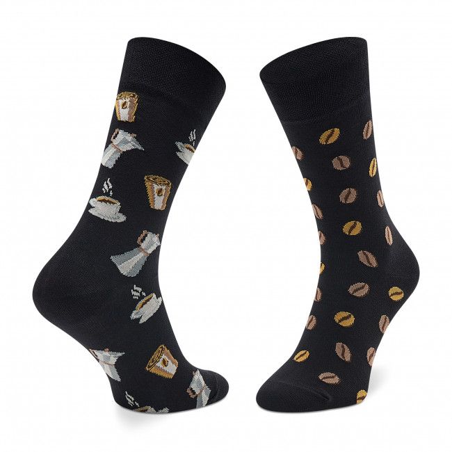 Calzini lunghi unisex TODO SOCKS - Coffee Multicolor