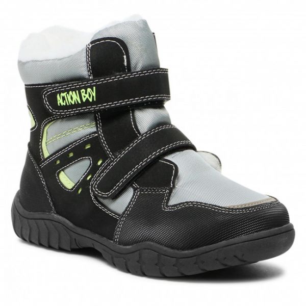 Stivali da neve Action Boy - CMY1073H-01G Gray Stivali da neve Action Boy - CMY1073H-01G Gray