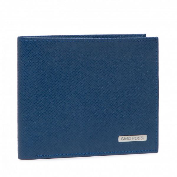 Portafoglio grande da uomo GINO ROSSI - O3M1-002-AW21 Blue