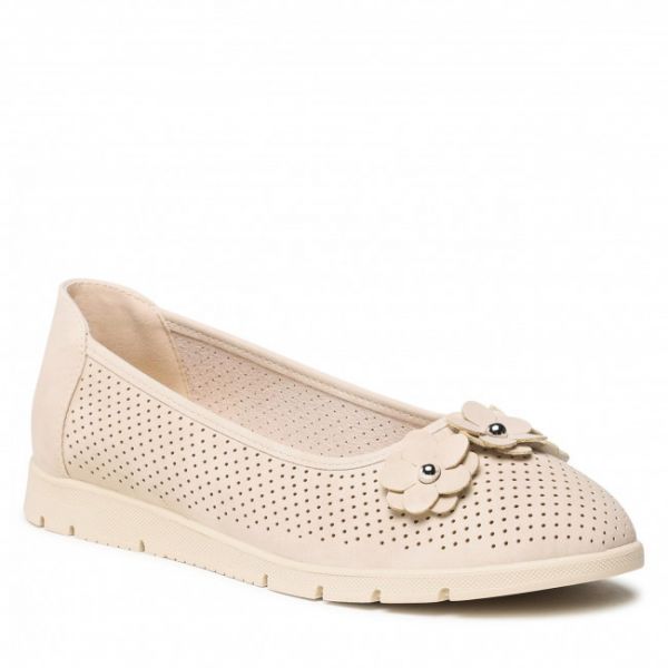 Ballerine CLARA BARSON - JBZI-0511-11 Beige Ballerine CLARA BARSON - JBZI-0511-11 Beige