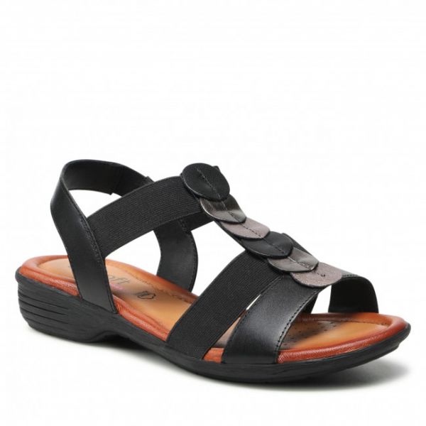 Sandali GO SOFT - WI16-956-02 Black 1 Sandali GO SOFT - WI16-956-02 Black 1