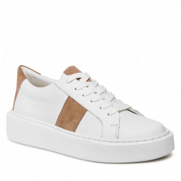 Sneakers GINO ROSSI - WI23-BOZEMAN-08 White Sneakers GINO ROSSI - WI23-BOZEMAN-08 White