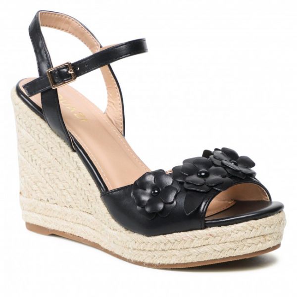 Espadrillas QUAZI - TS5307-01 Black Espadrillas QUAZI - TS5307-01 Black