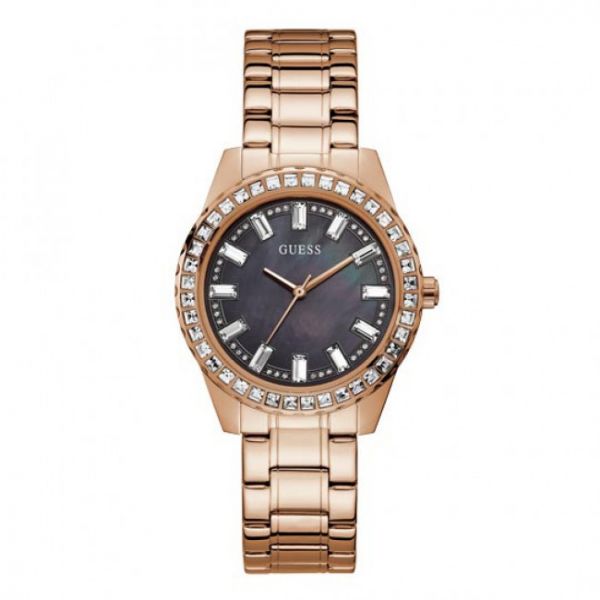 Orologio Guess - Sparkler GW0111L3 ROSE GOLD/BLACK Orologio Guess - Sparkler GW0111L3 ROSE GOLD/BLACK