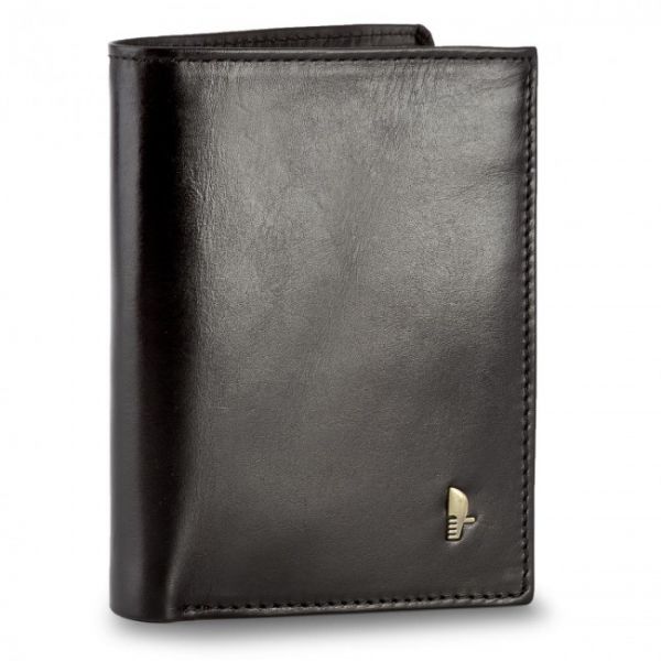 Portafoglio grande da uomo Puccini - MU1907 Black 1