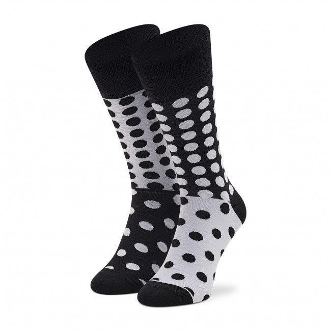 Calzini lunghi unisex Todo Socks - Grochy Black/White