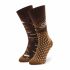 Calzini lunghi unisex TODO SOCKS - Smart Owl Multicolor