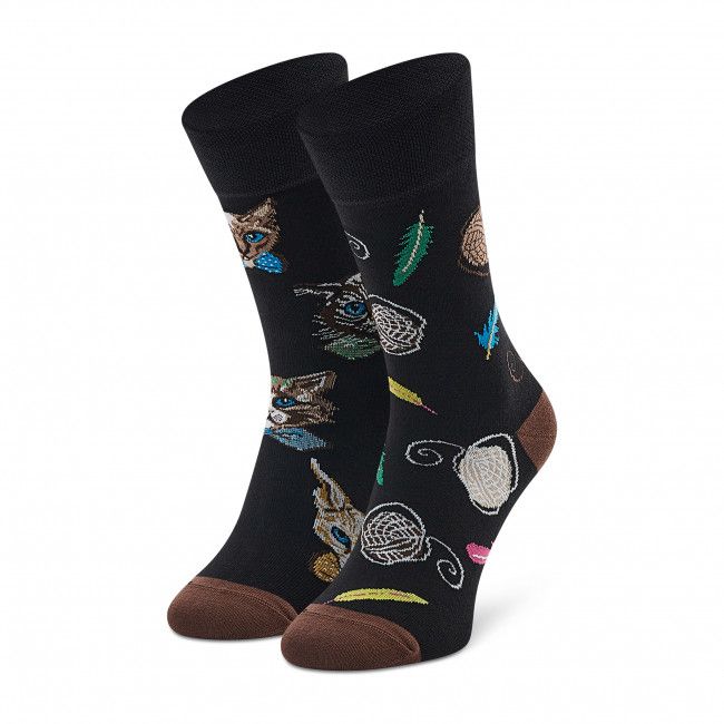 Calzini lunghi unisex Todo Socks - Cat In A Bow Tie Multicolor