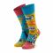 Calzini lunghi unisex TODO SOCKS - Boom Boom Multicolor