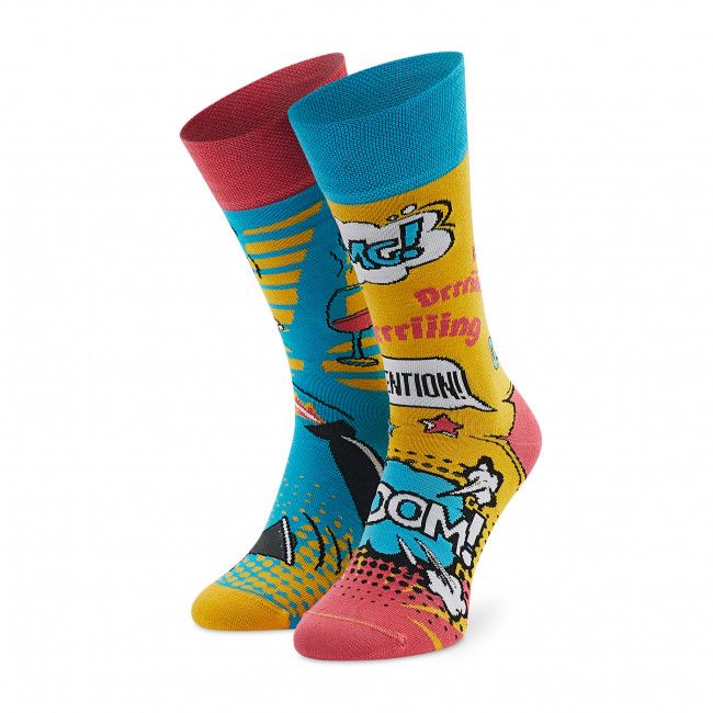 Calzini lunghi unisex TODO SOCKS - Boom Boom Multicolor