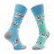 Calzini lunghi unisex Todo Socks - Domino Multicolor