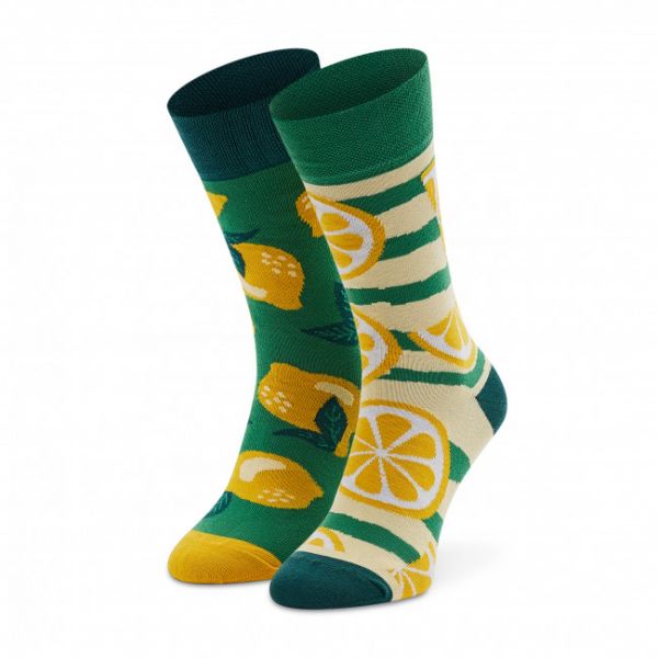 Calzini lunghi unisex Todo Socks - Lemons New Multicolor