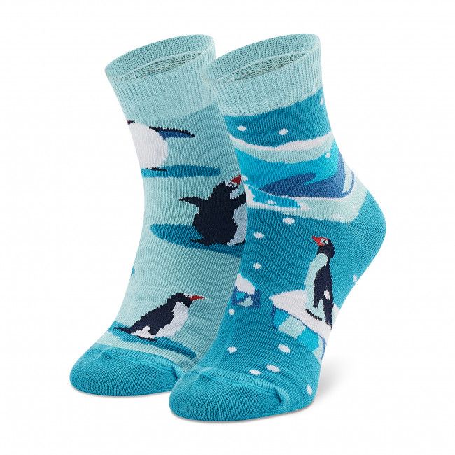 Calzini lunghi da bambini Todo Socks - The Penguins Multicolor