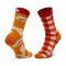 Calzini lunghi unisex CUP OF SOX - Mrowisko Arancione