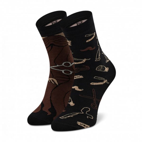 Calzini lunghi unisex Cup of Sox - Przycięte Kędziory Nero