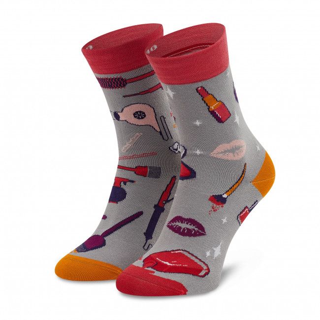 Calzini lunghi unisex CUP OF SOX - Beauty Sox Grigio Multicolore