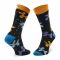 Calzini lunghi unisex CUP OF SOX - Skręcone Balony Nero