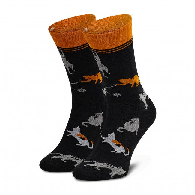 Calzini lunghi unisex CUP OF SOX - Pieszczochy Nero